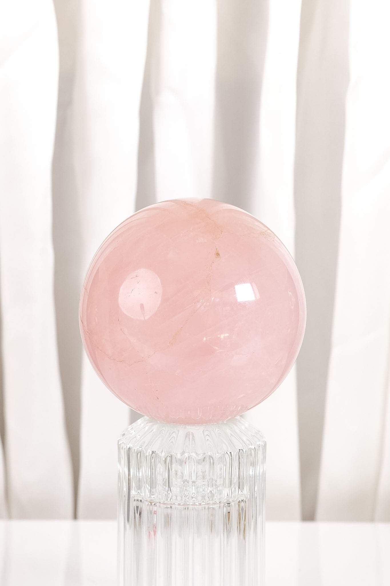 Rose Quartz Sphere *misfit