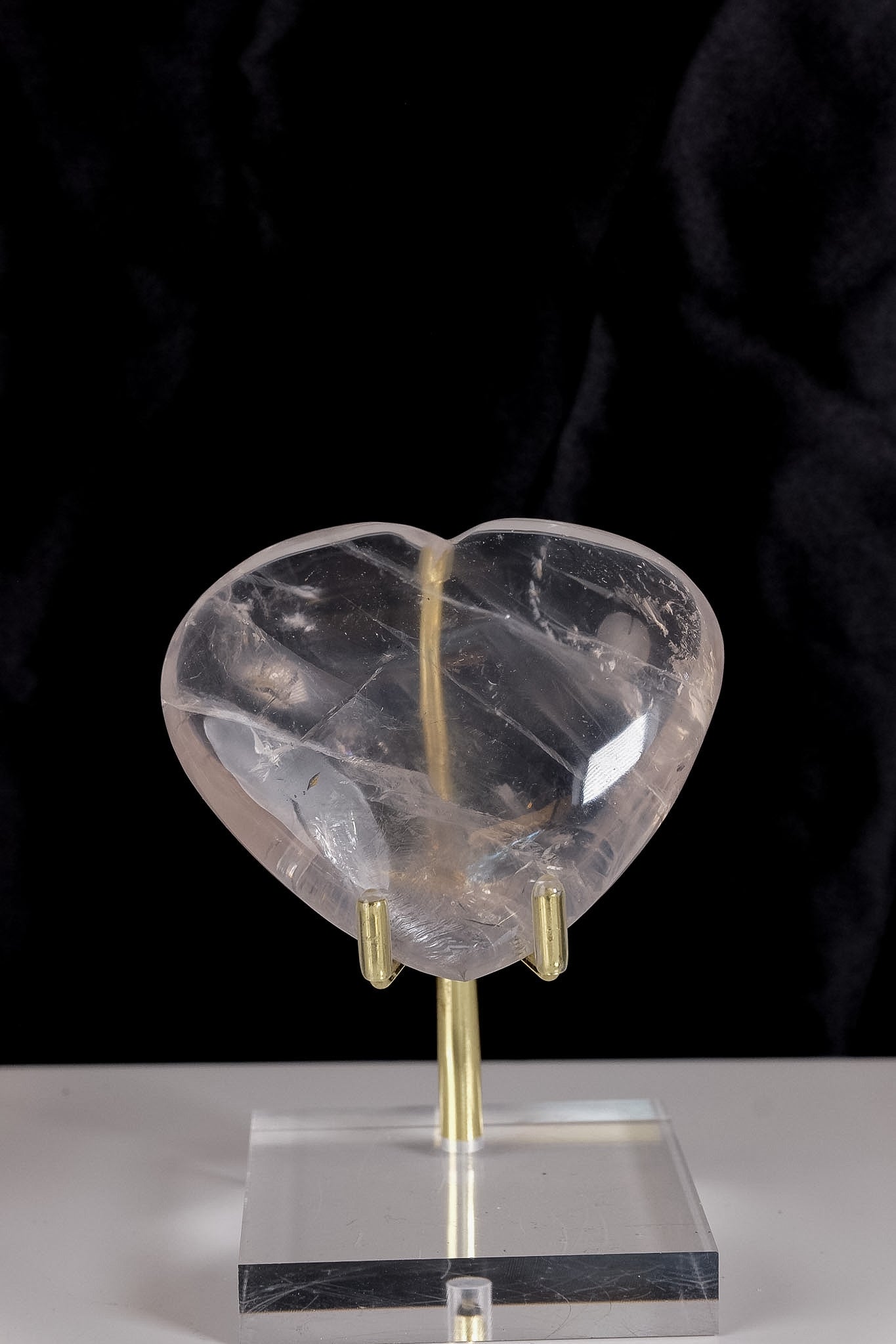 Rose Quartz Heart