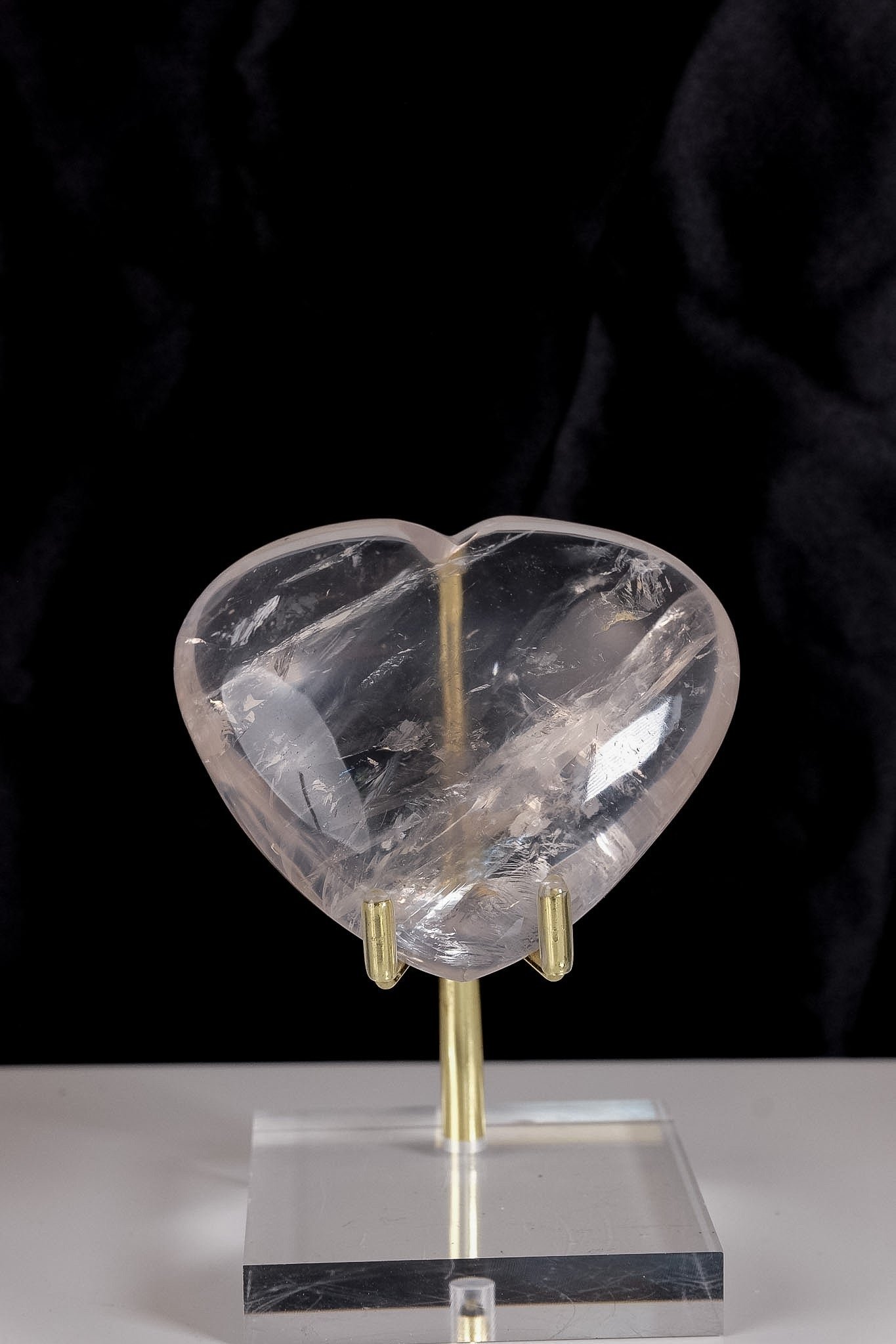 Rose Quartz Heart