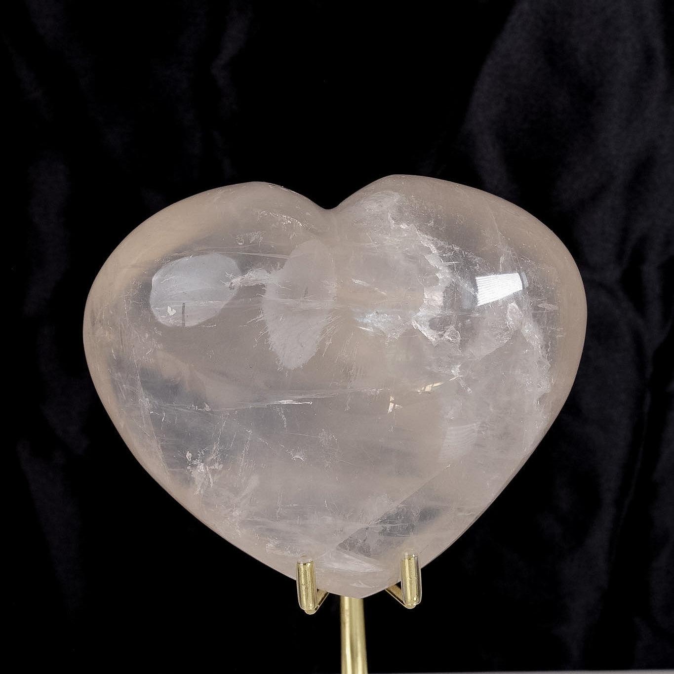 Rose Quartz Heart