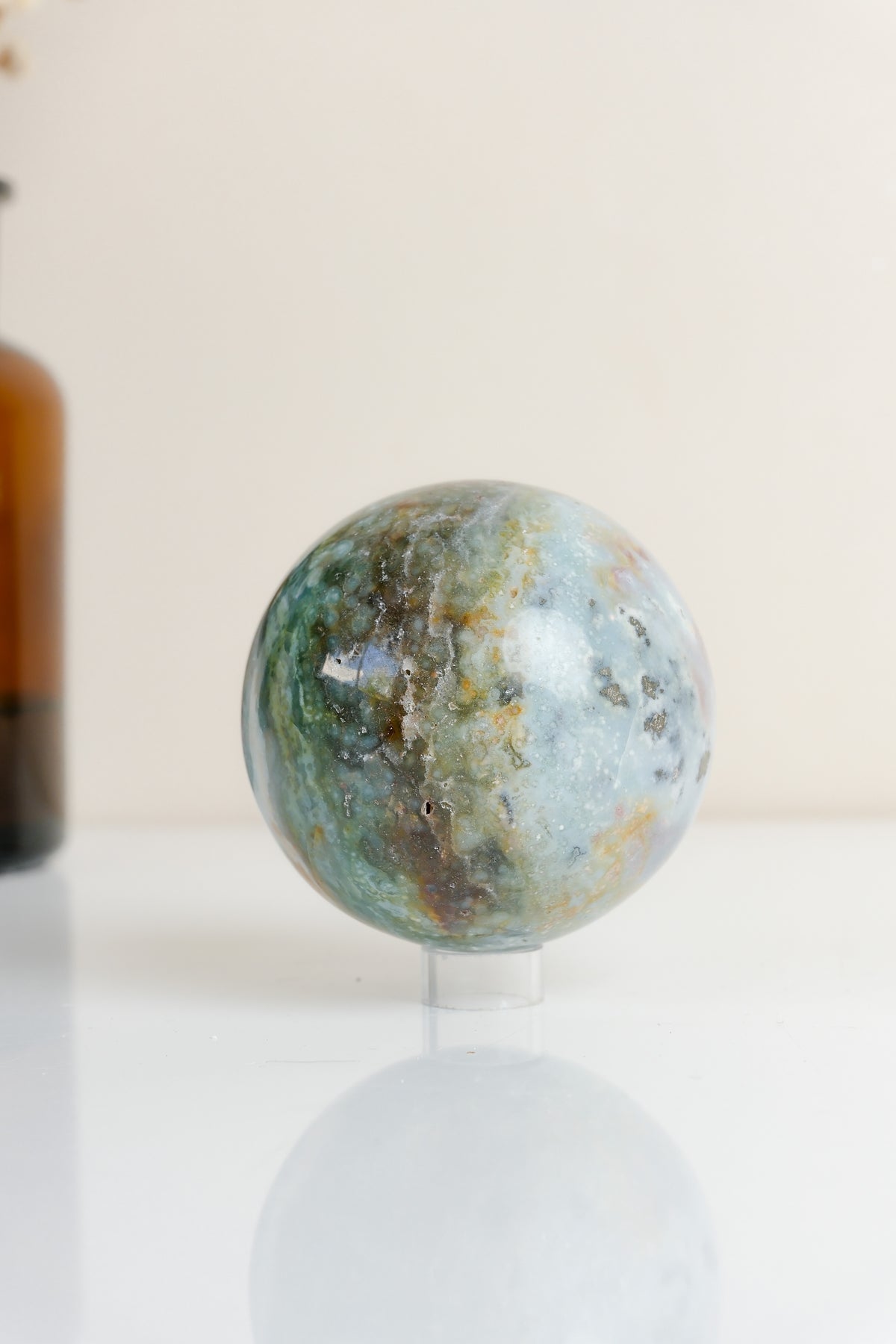 Ocean Jasper Sphere