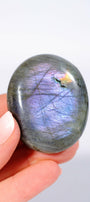 Labradorite Palmstone Healing Crystal.