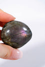 Labradorite Palmstone Healing Crystal.