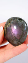 Labradorite Palmstone Healing Crystal.