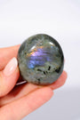 Labradorite Palmstone Healing Crystal.
