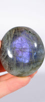 Labradorite Palmstone Healing Crystal.