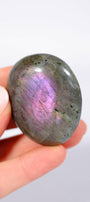 Labradorite Palmstone Healing Crystal.