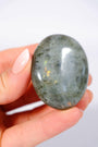 Labradorite Palmstone Healing Crystal.
