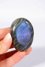 Labradorite Palmstone Healing Crystal.