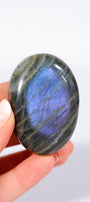Labradorite Palmstone Healing Crystal.