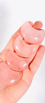 Rose Quartz Moon Healing Crystal.