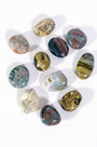 Ocean Jasper Mini Palmstone - Mini Healing Crystal.