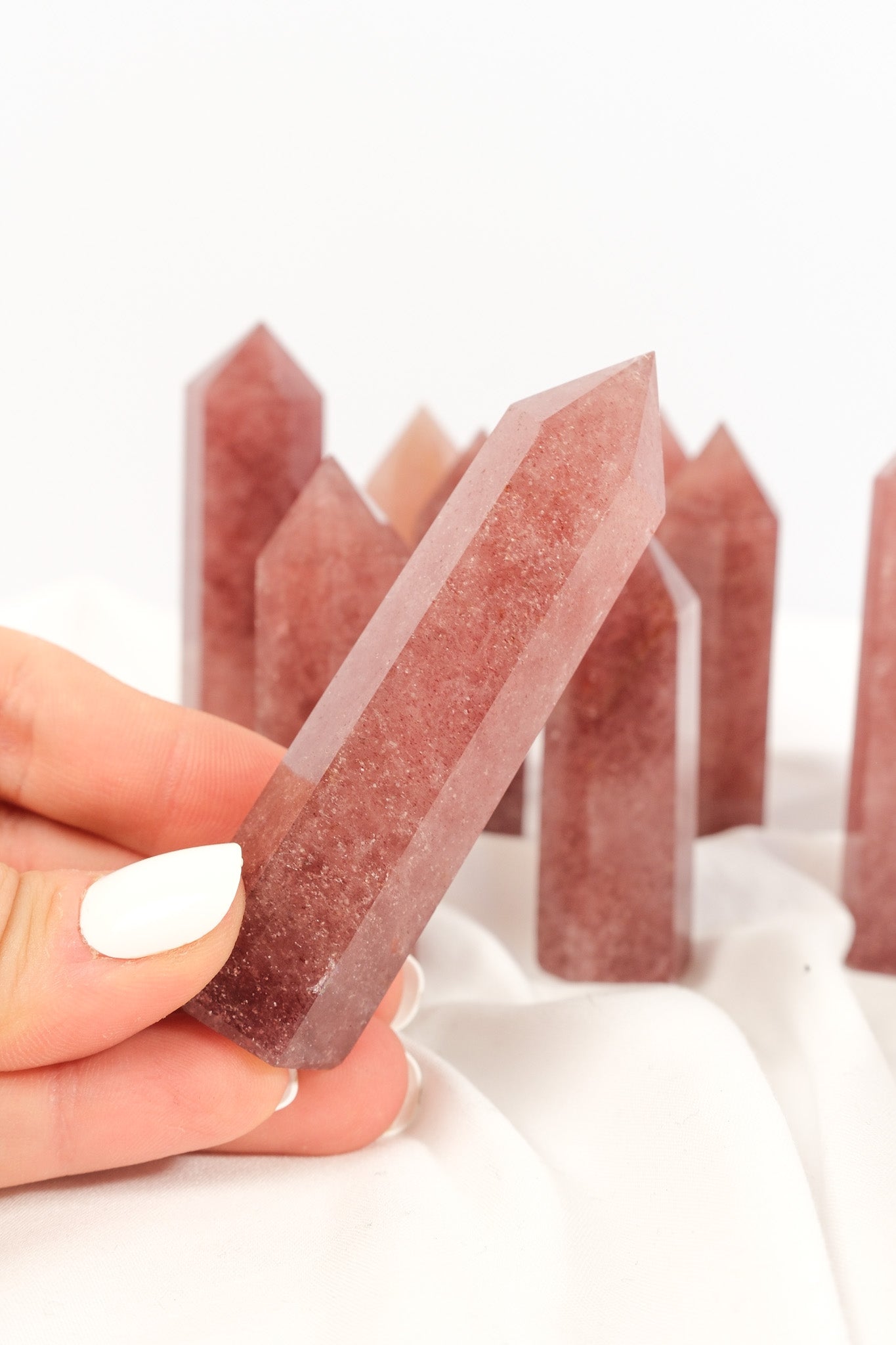 Strawberry Quartz Tower