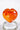 Carnelian Heart Healing Crystal.