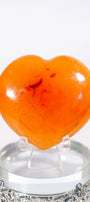 Carnelian Heart Healing Crystal.