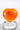 Carnelian Heart Healing Crystal.