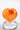 Carnelian Heart Healing Crystal.