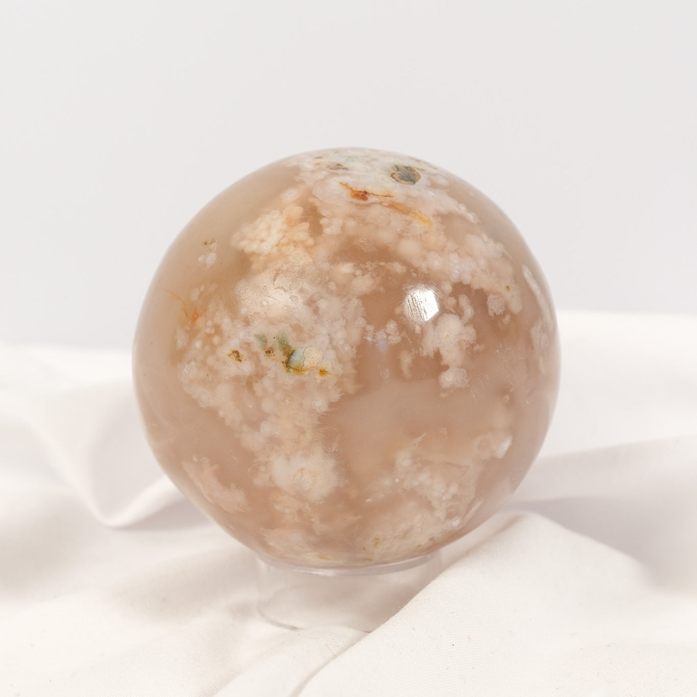 Flower Agate Sphere - misfit
