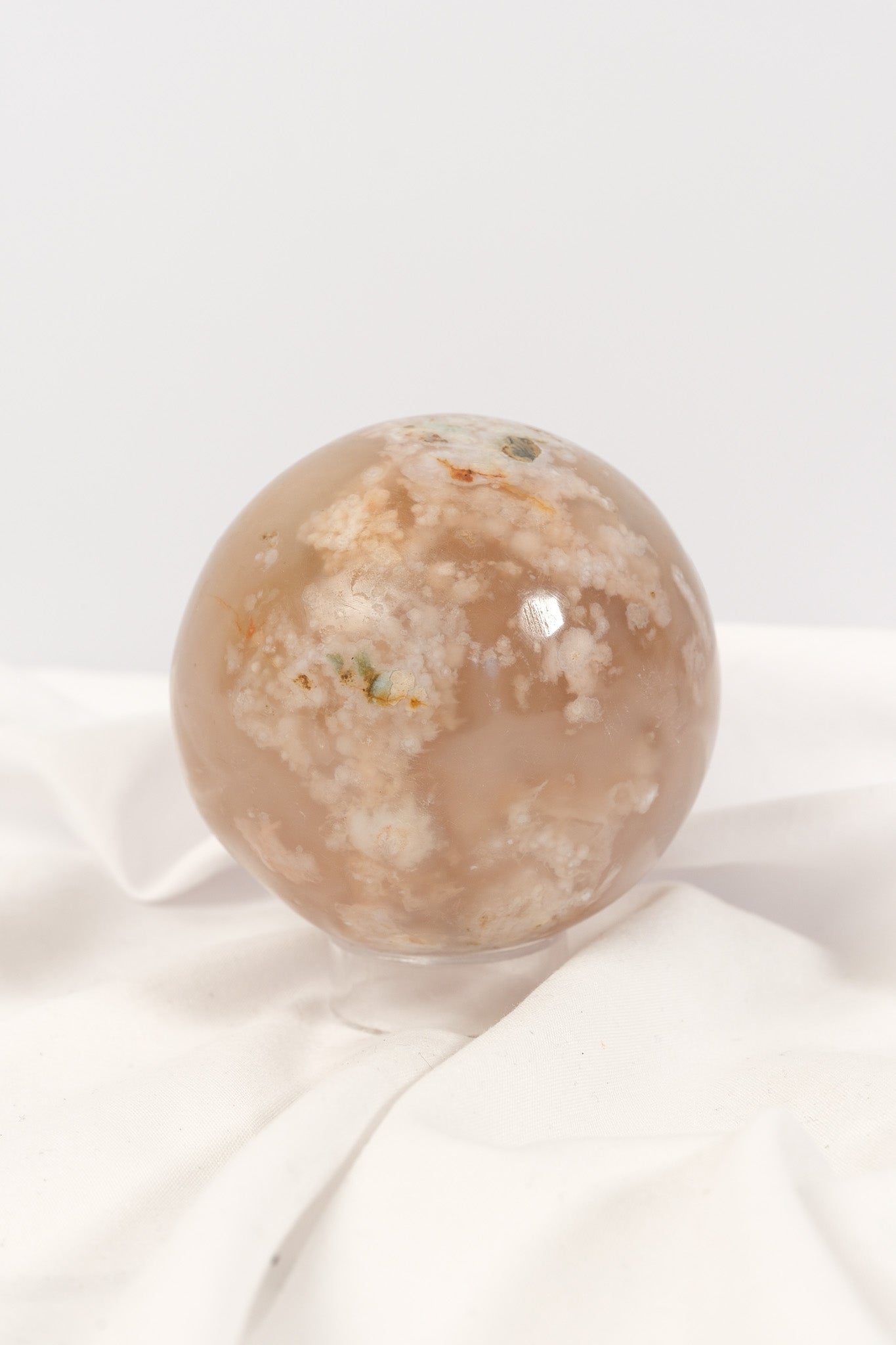Flower Agate Sphere - misfit