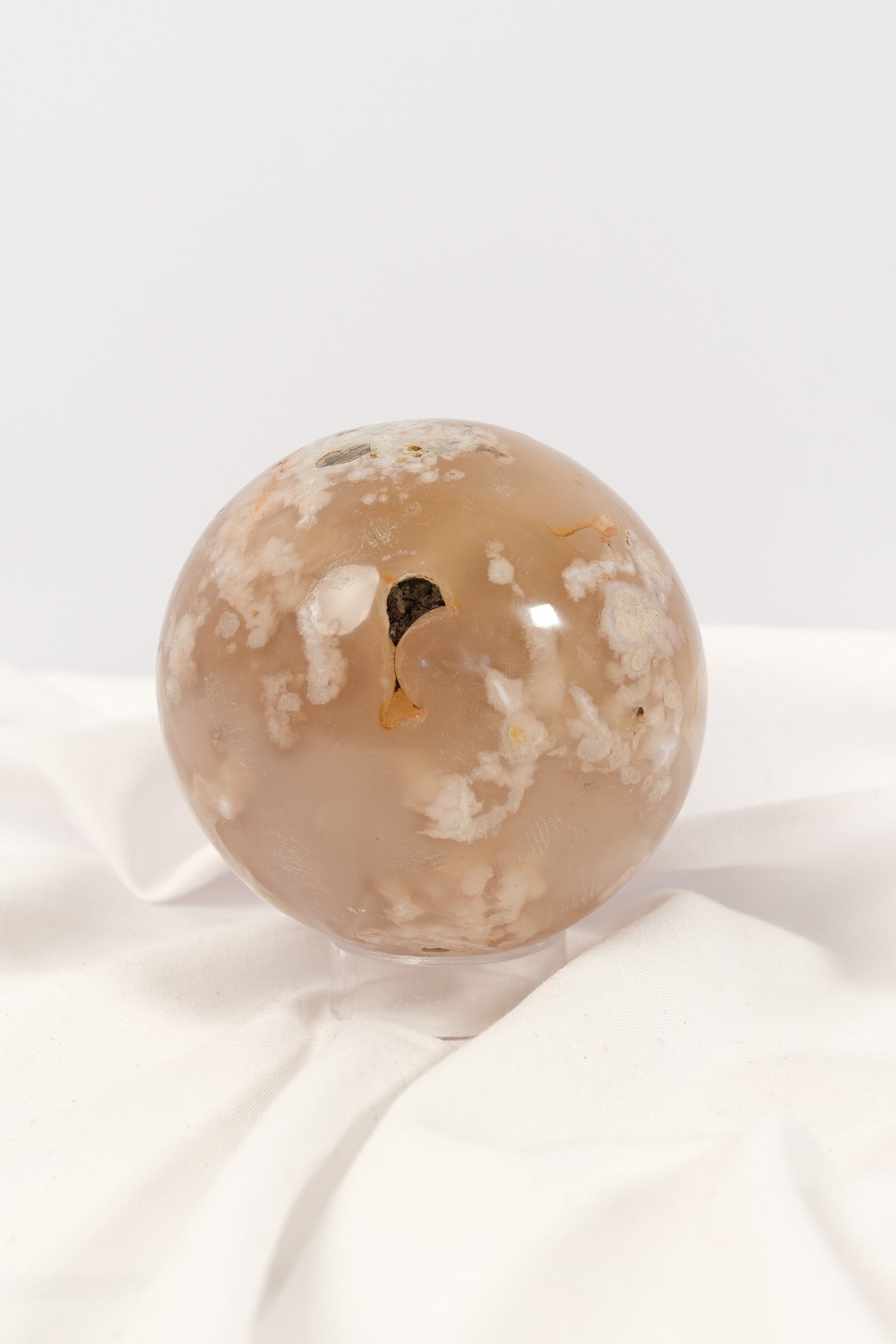 Flower Agate Sphere - misfit