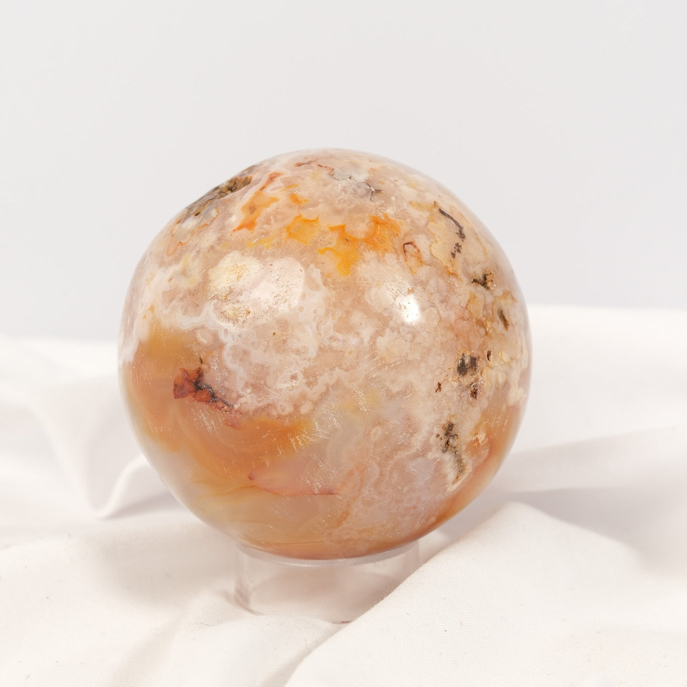 Flower Agate Sphere - misfit