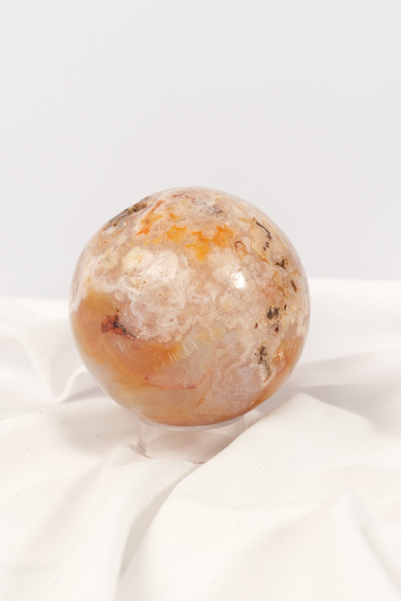 Flower Agate Sphere - misfit