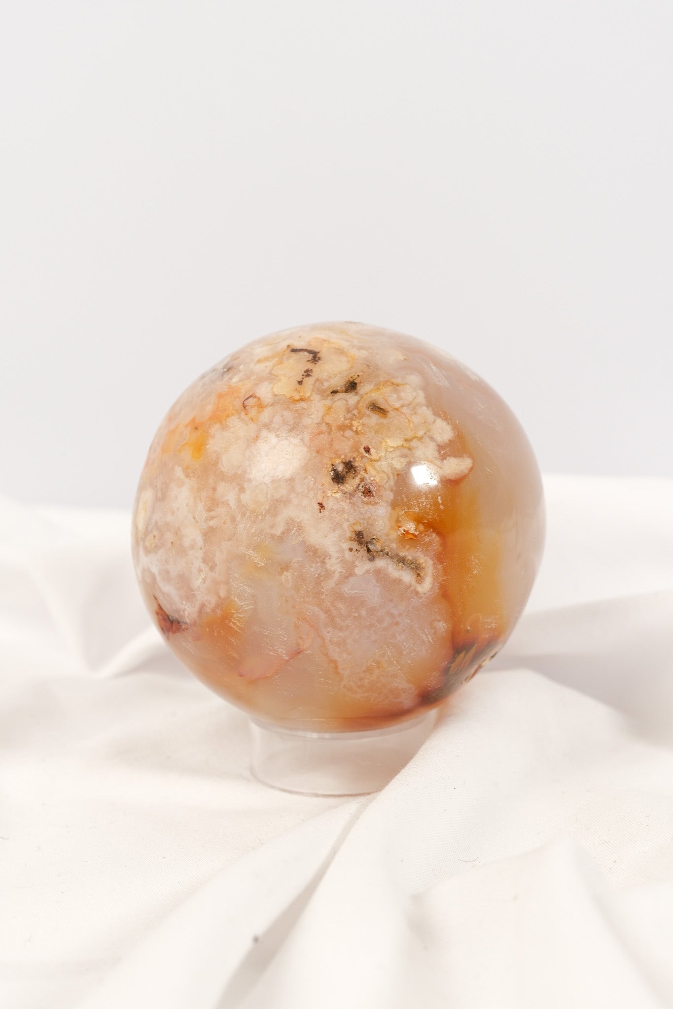 Flower Agate Sphere - misfit