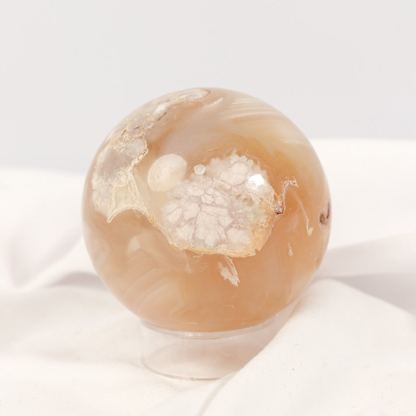 Flower Agate Sphere - misfit