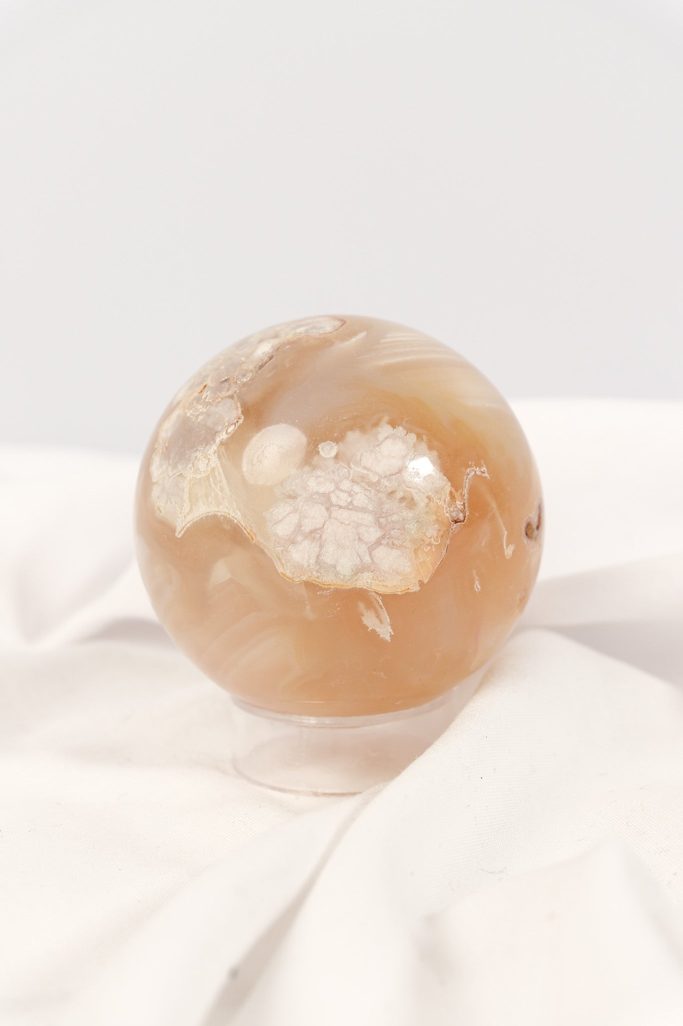 Flower Agate Sphere - misfit