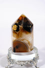 Druze Agate Tower Healing Crystal.