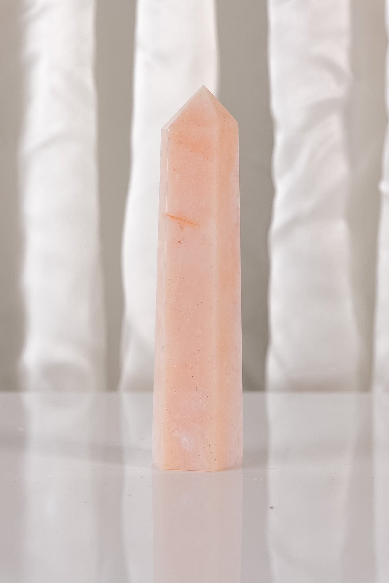 Flower Agate Carnelian Tower