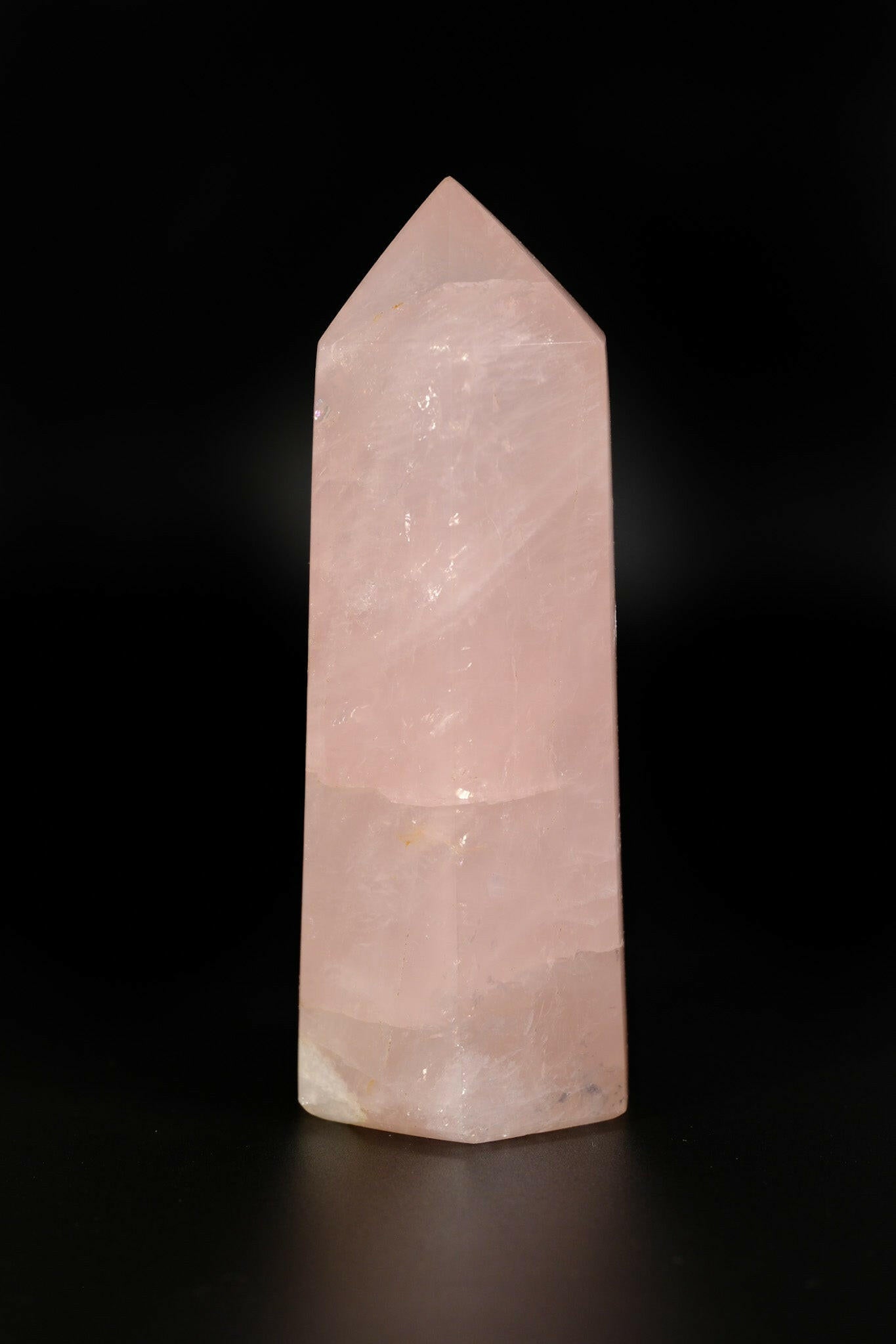 Rose Quartz Tower Healing Crystal.