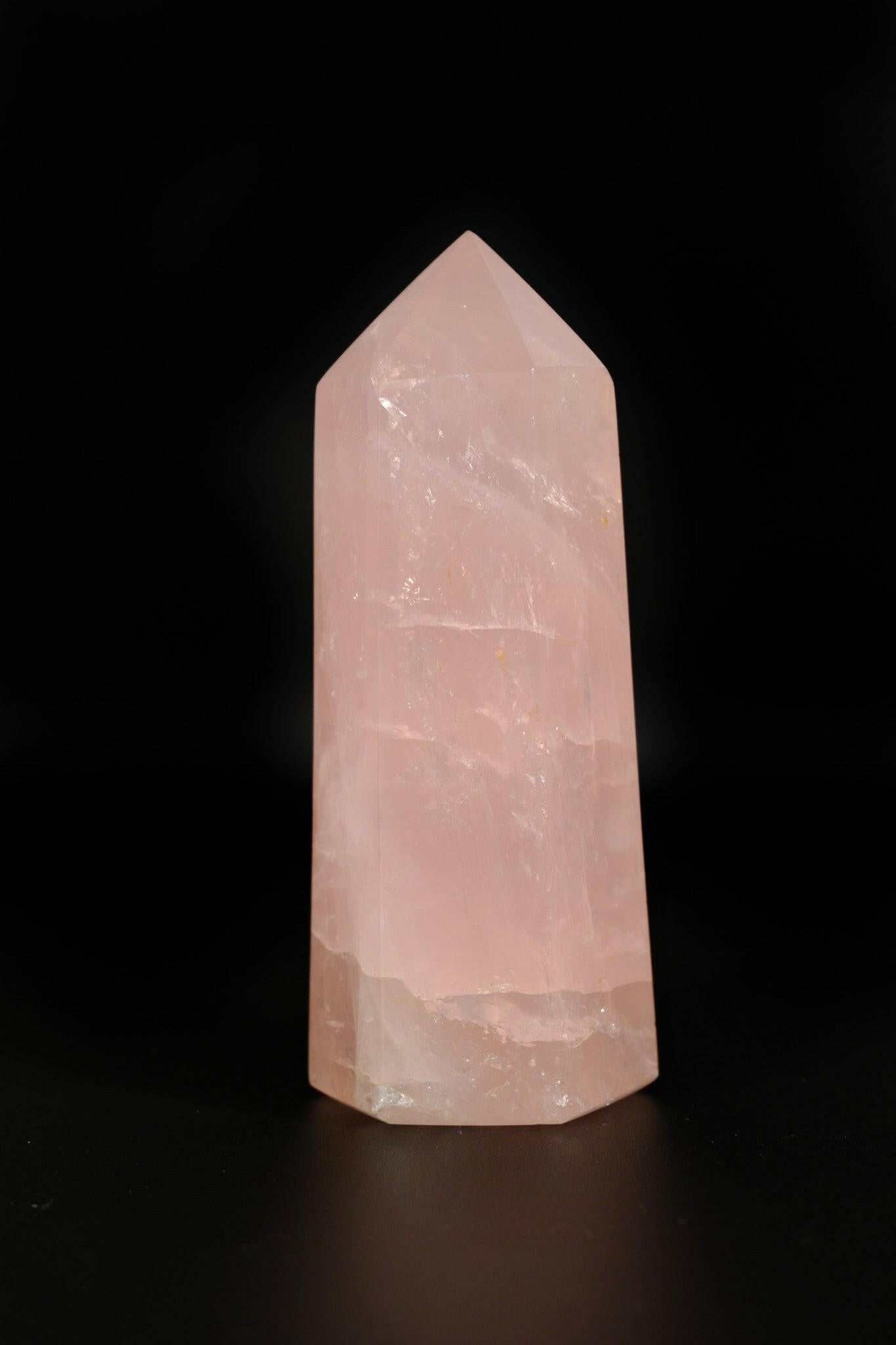 Rose Quartz Tower Healing Crystal.