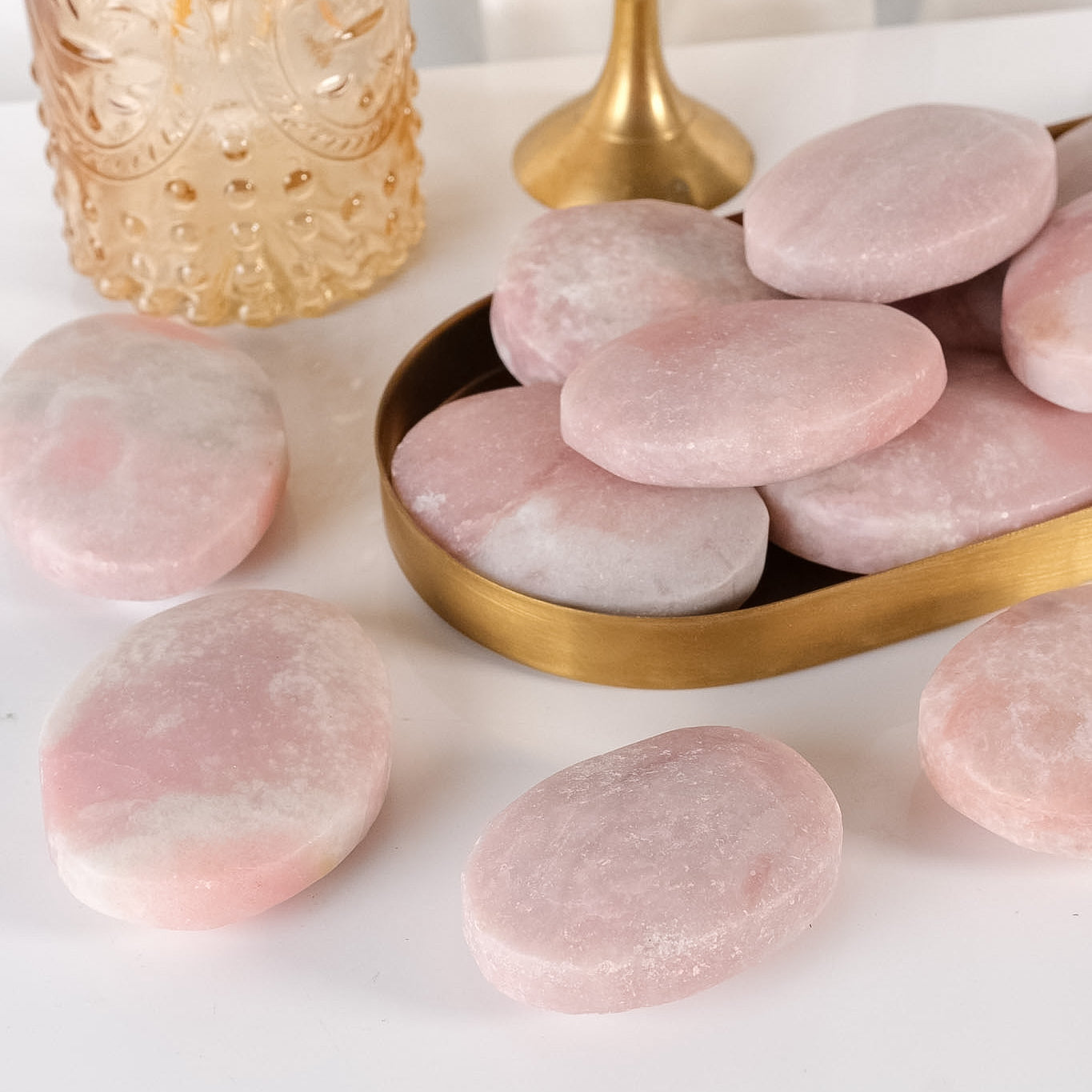 Pink Opal Palmstone