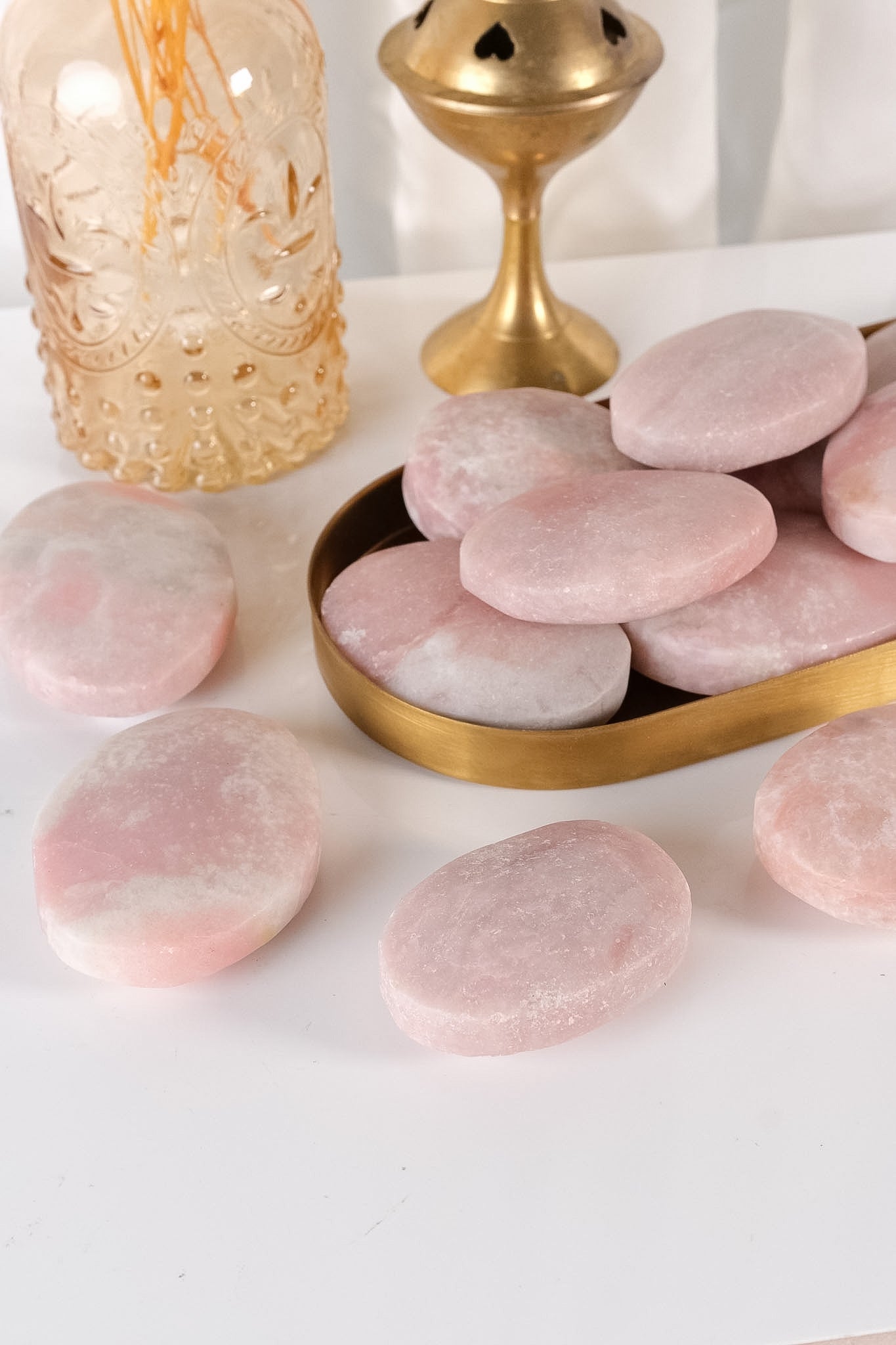 Pink Opal Palmstone