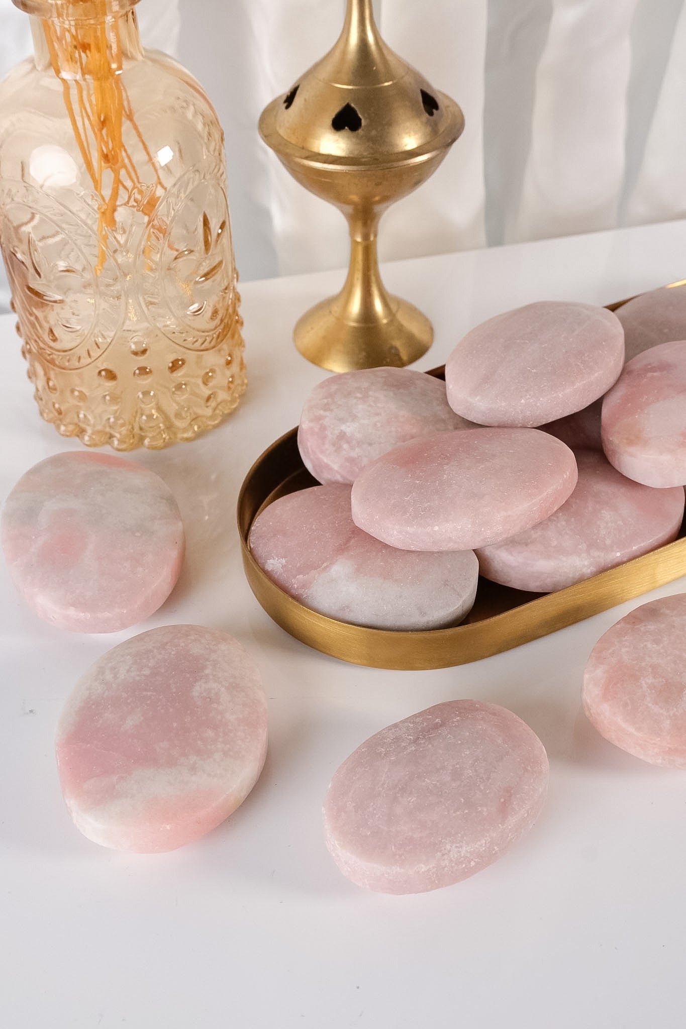 Pink Opal Palmstone