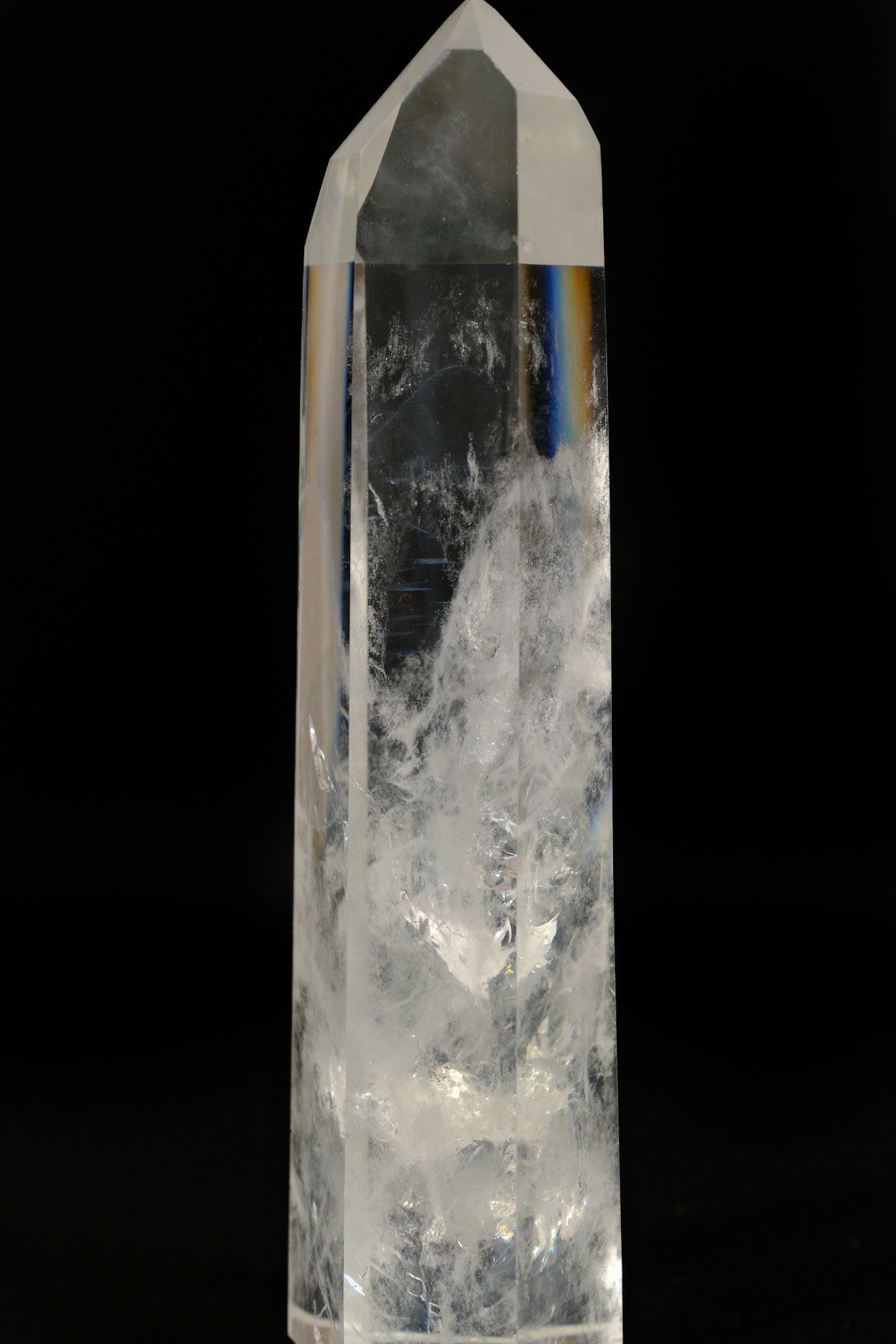 Clear Quartz Tower Healing Crystal.
