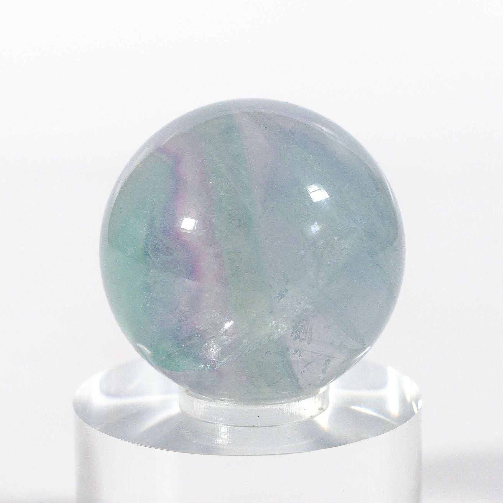 Fluorite Sphere Healing Crystal.