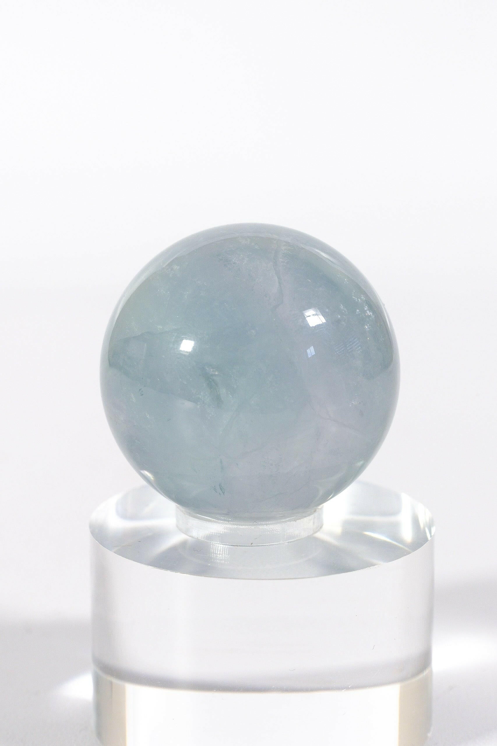 Fluorite Sphere Healing Crystal.