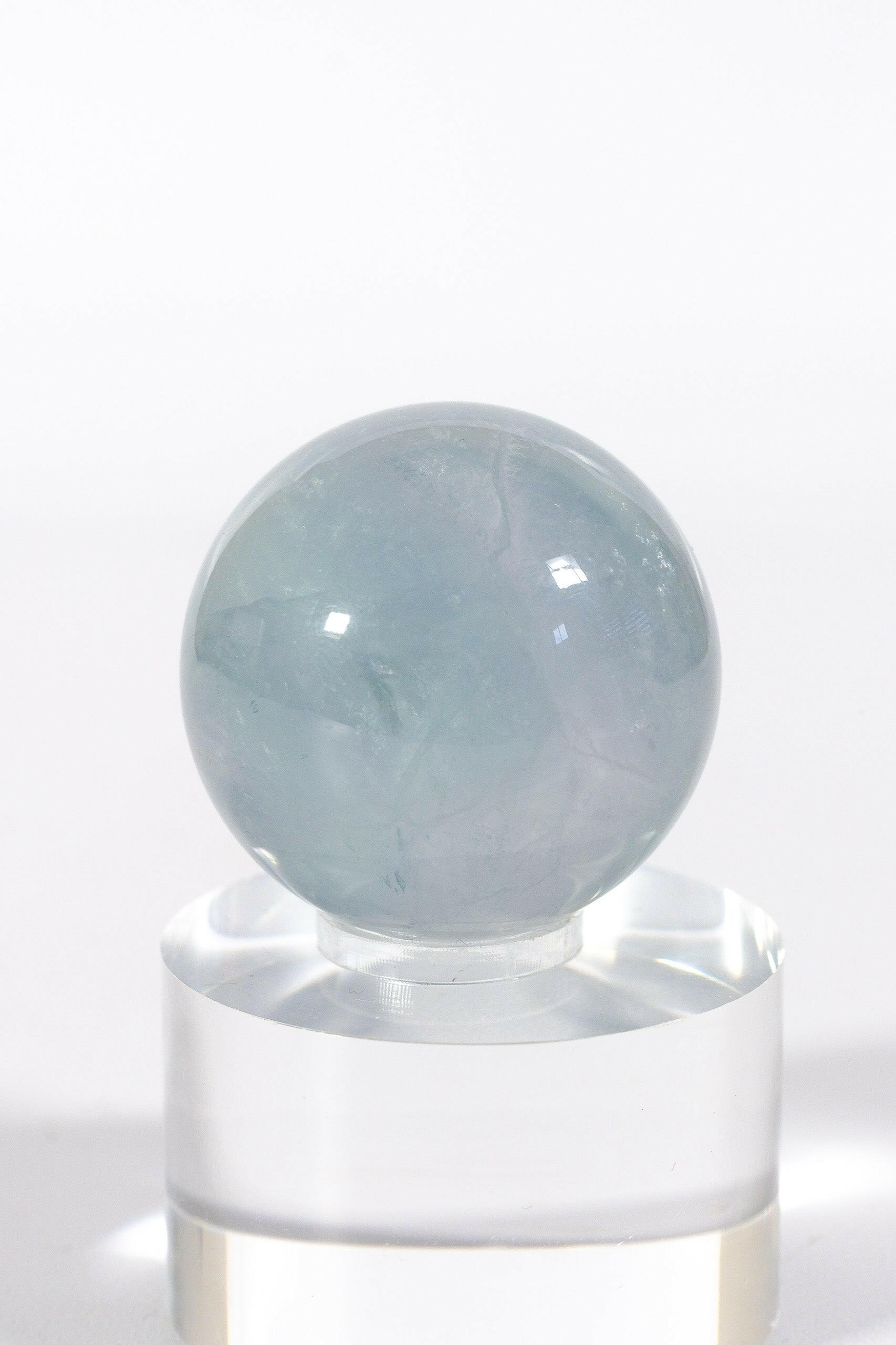 Fluorite Sphere Healing Crystal.