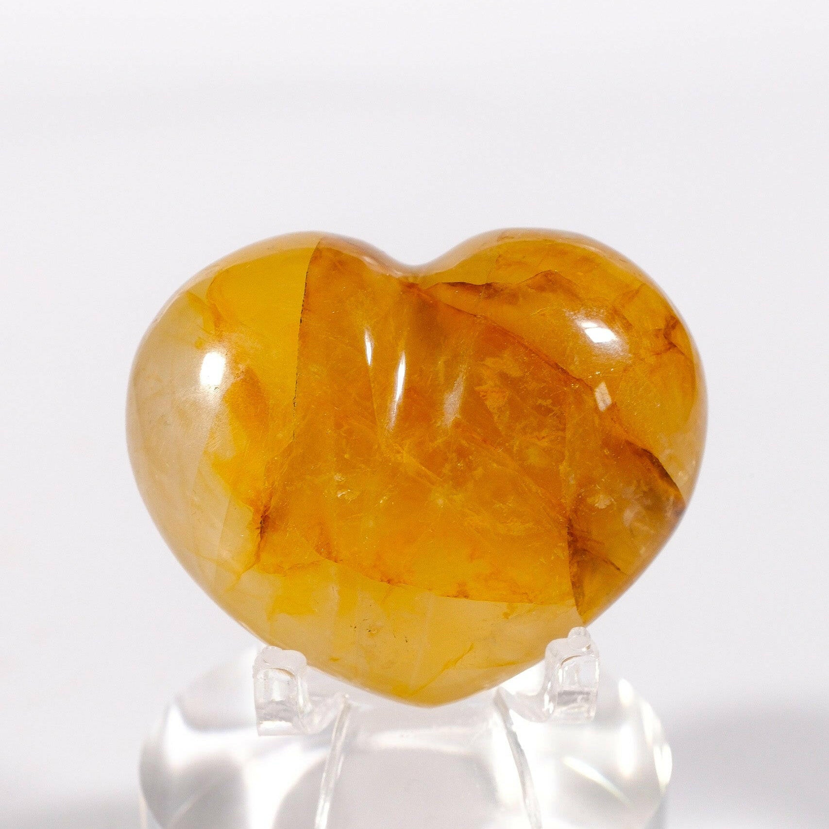 Golden Healer Heart Healing Crystal.