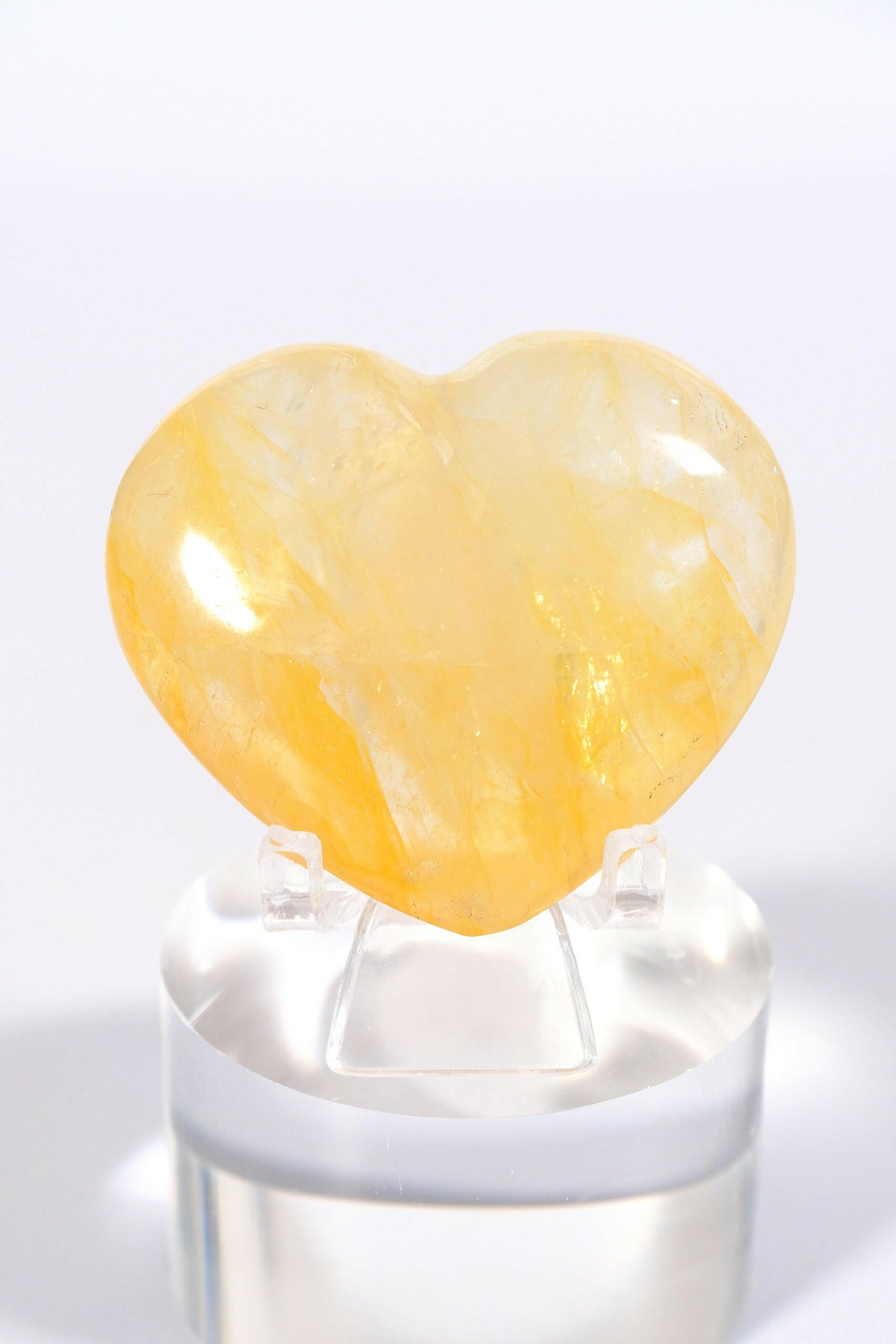 Golden Healer Heart Healing Crystal.