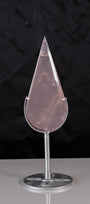 Rose Quartz Droplet On Stand On Stand
