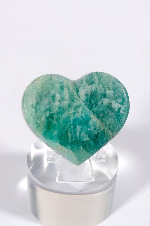 Amazonite Heart
