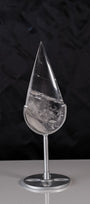 Clear Quartz Droplet On Stand On Stand
