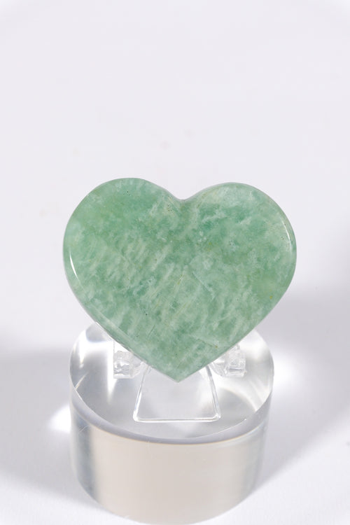 Amazonite Heart