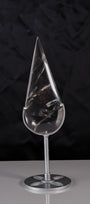 Clear Quartz Droplet On Stand On Stand Misfit