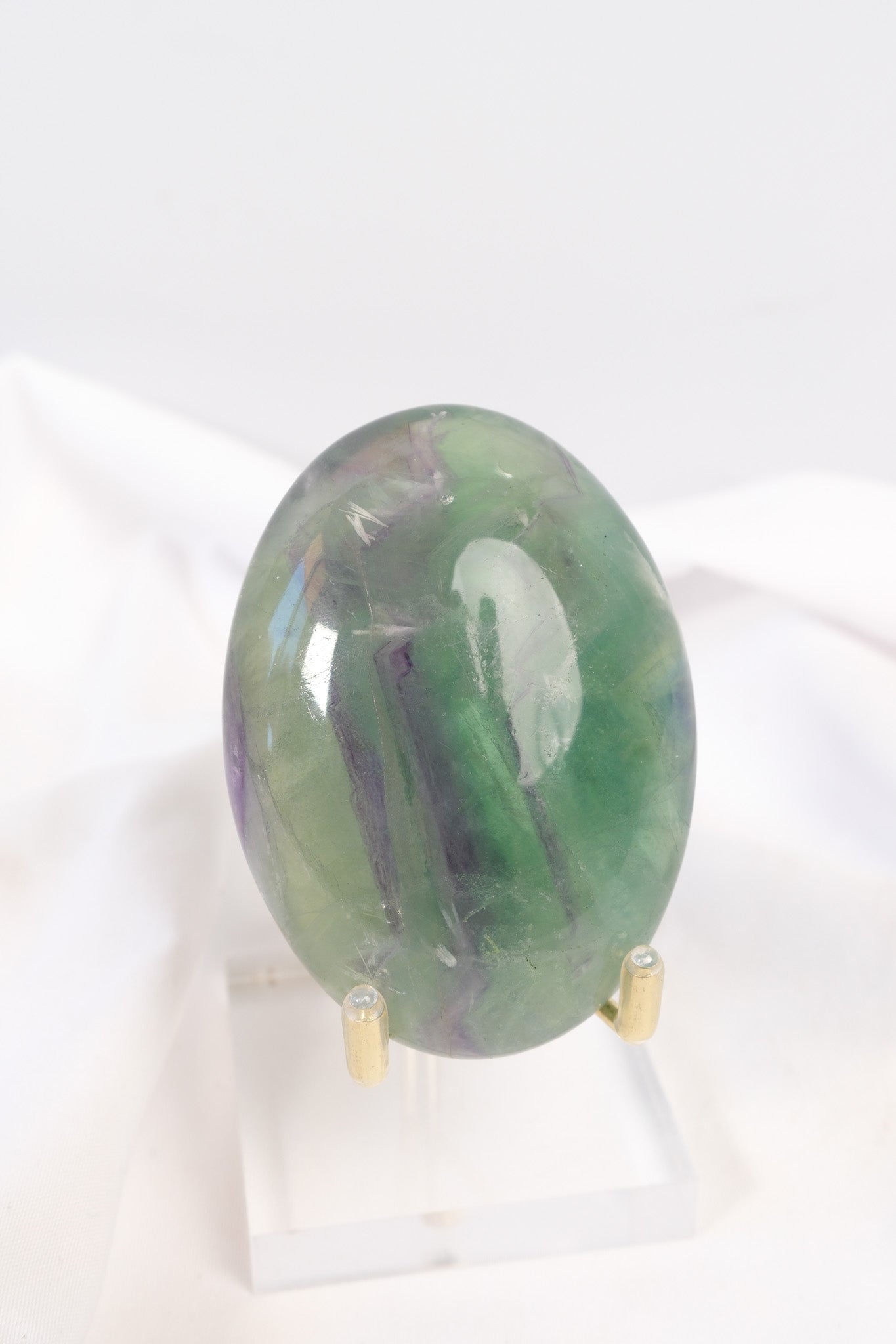 Rainbow Fluorite Palmstone