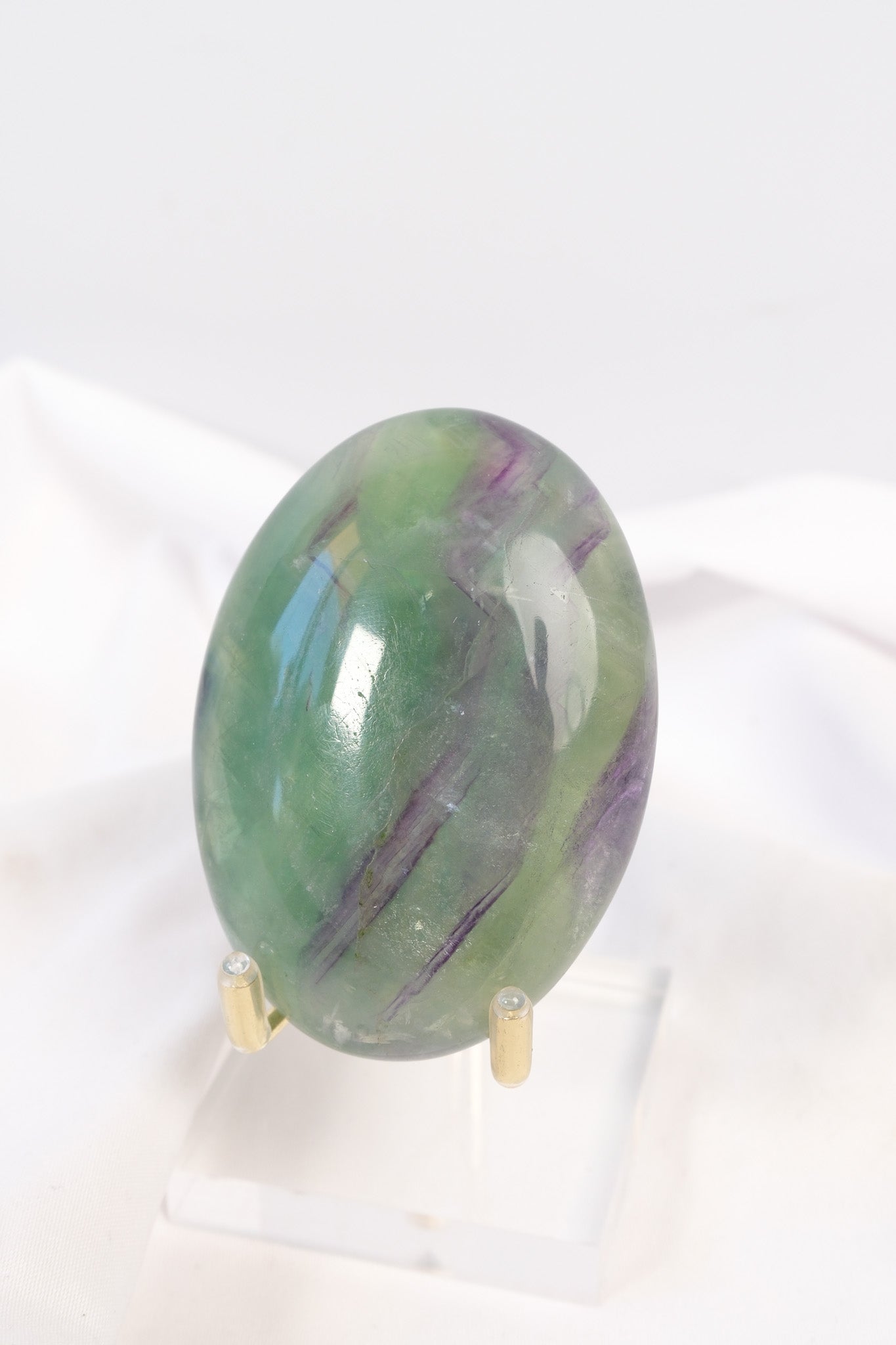 Rainbow Fluorite Palmstone