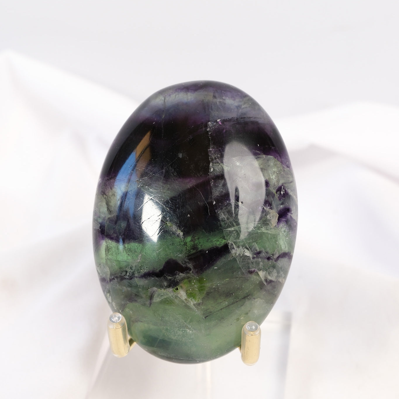 Rainbow Fluorite Palmstone